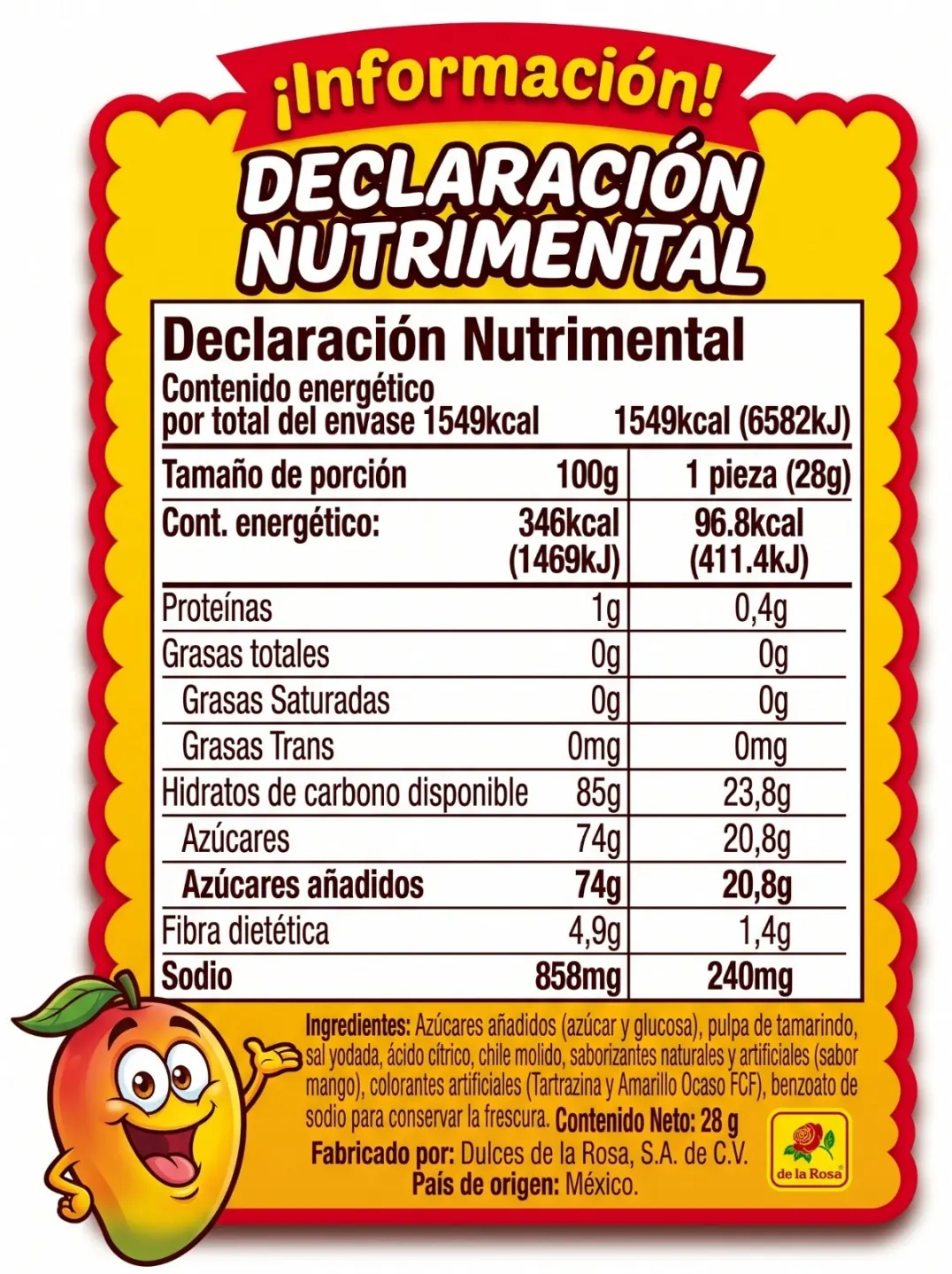 Pulparindo Gigante Mango 2