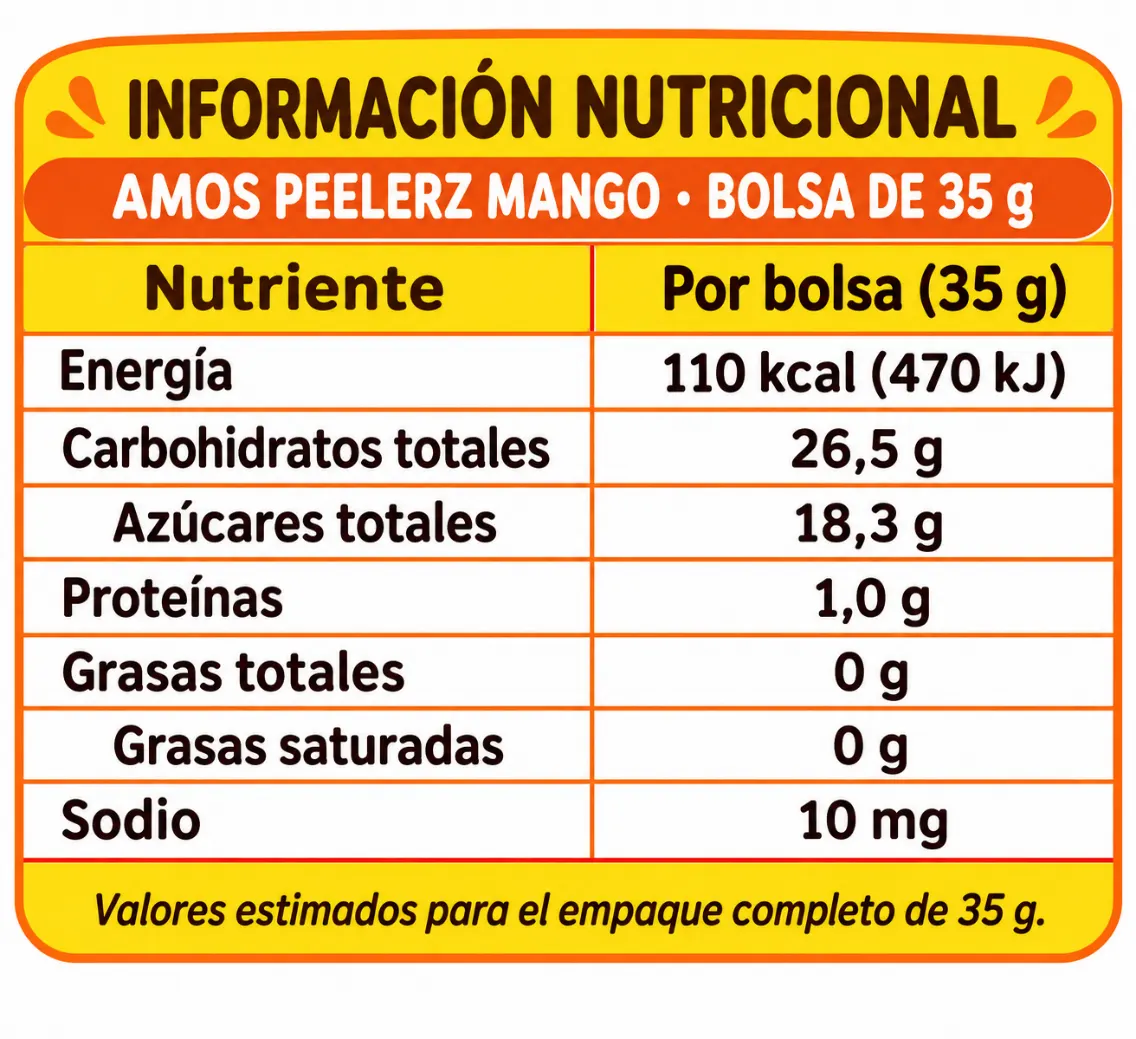 Peelerz Mango 35g 2
