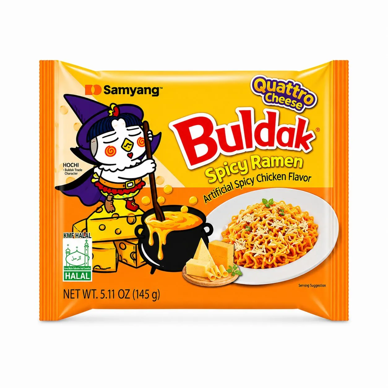Buldak Quattro Cheese Paquete