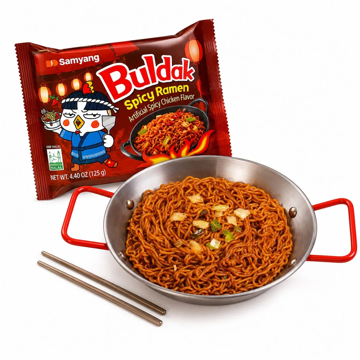 Buldak Yakisoba Paquete 2