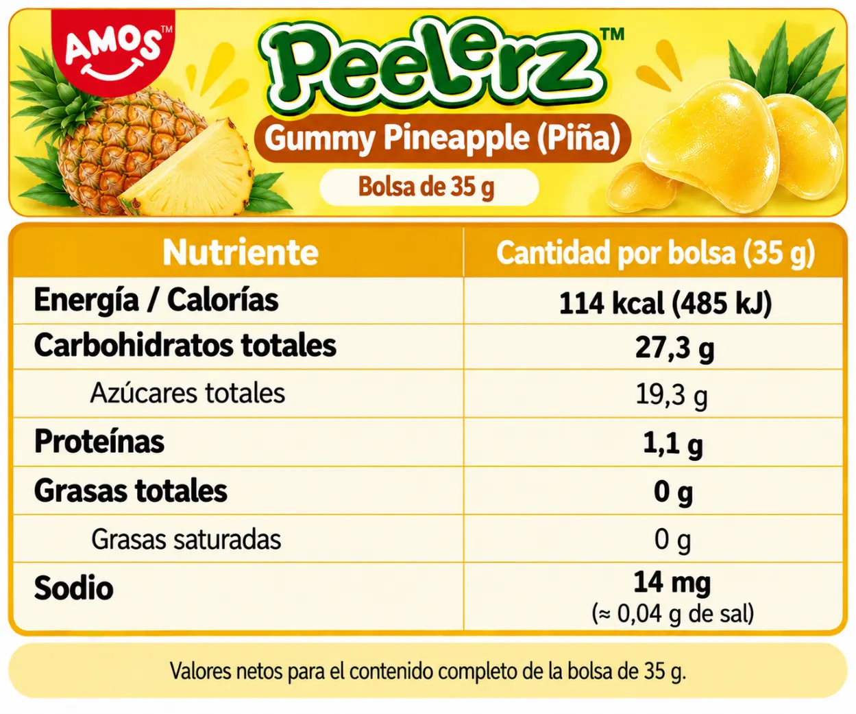 Peelerz Piña 35g 2