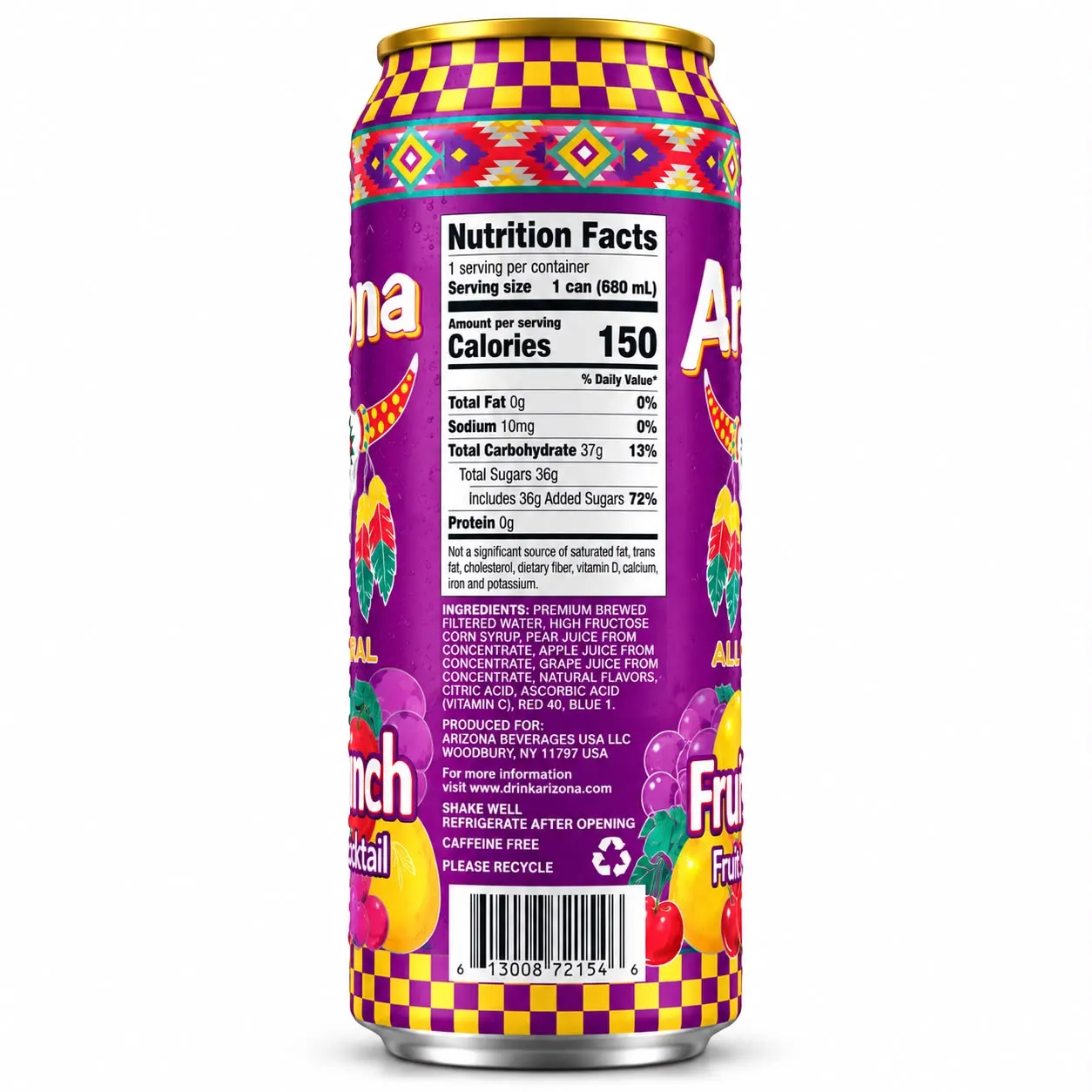 Arizona Fruit Punch 650ml 2