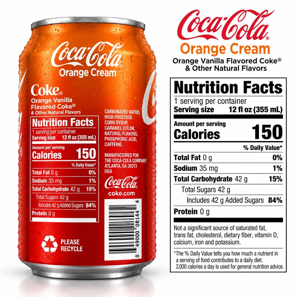 Cola Cola Orange Cream 3