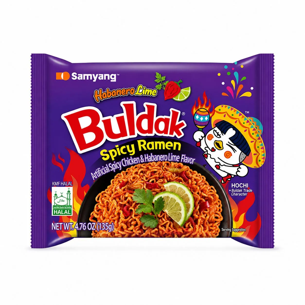 Buldak Habanero Lime Paquete