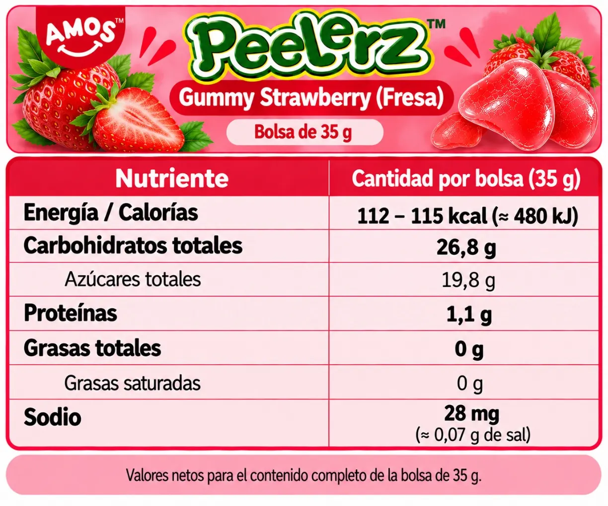Peelerz Frutilla 35g 2