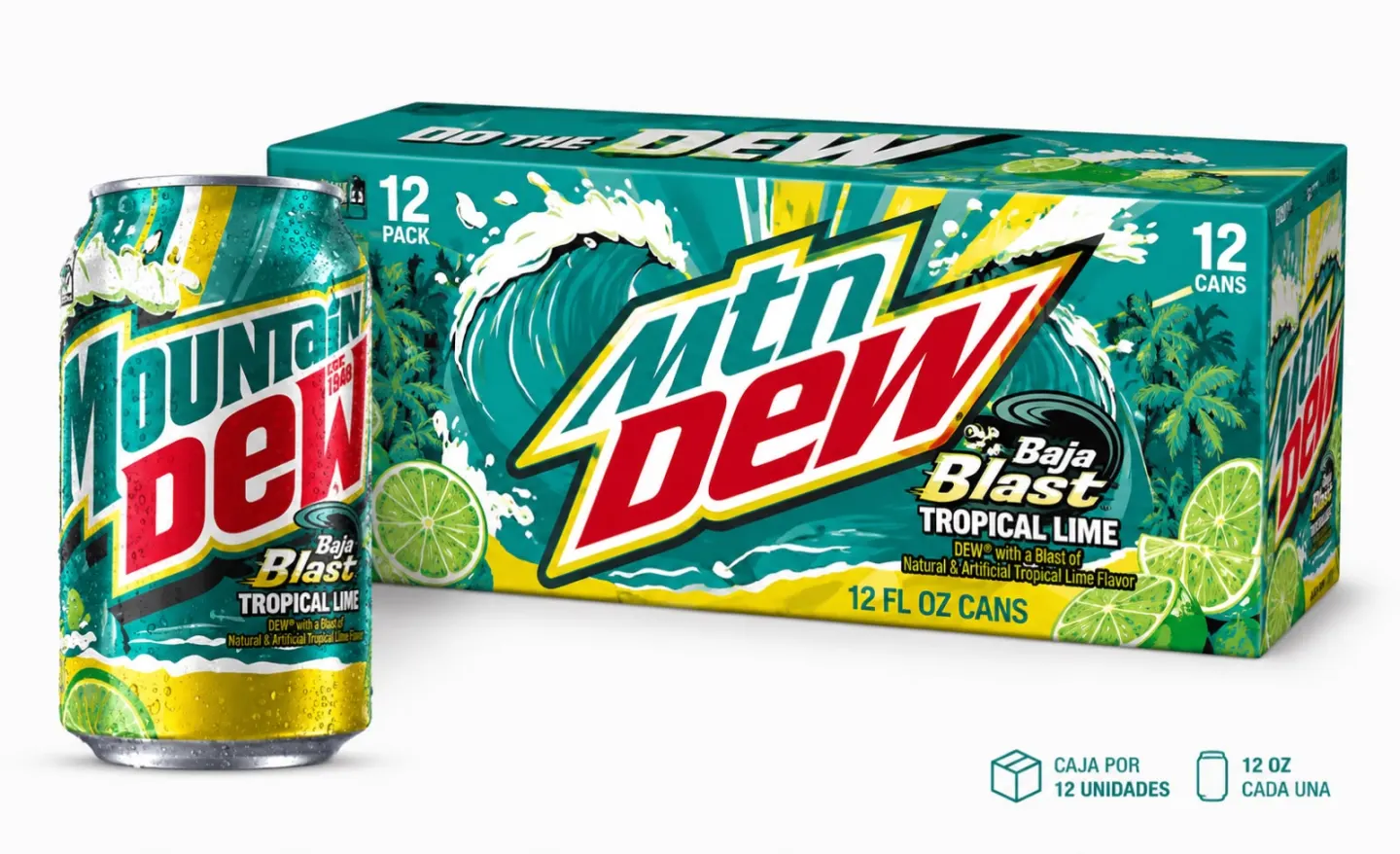 Mtn Dew Tropical Lime