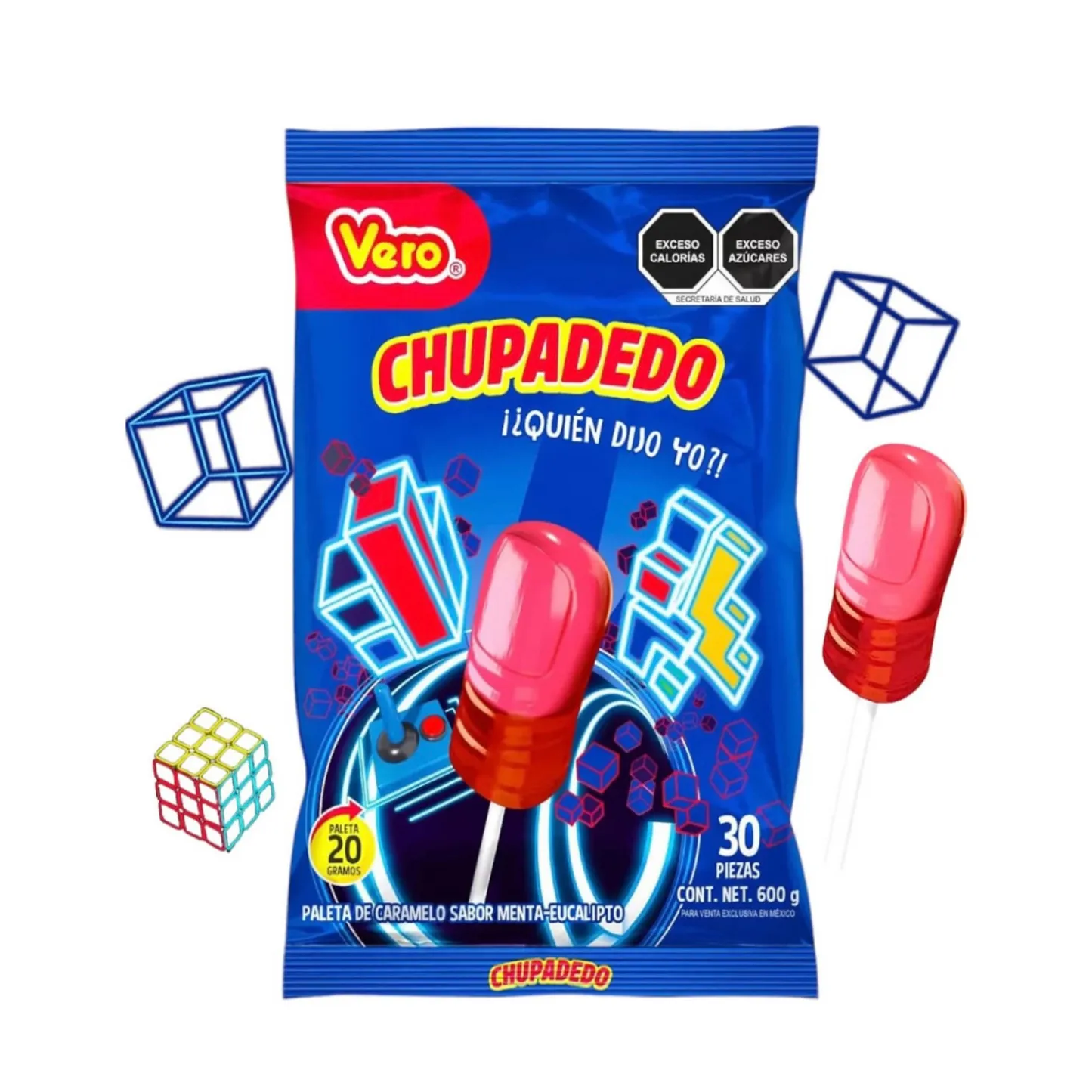 Vero Mix Chupadedo Paleta Mexicana